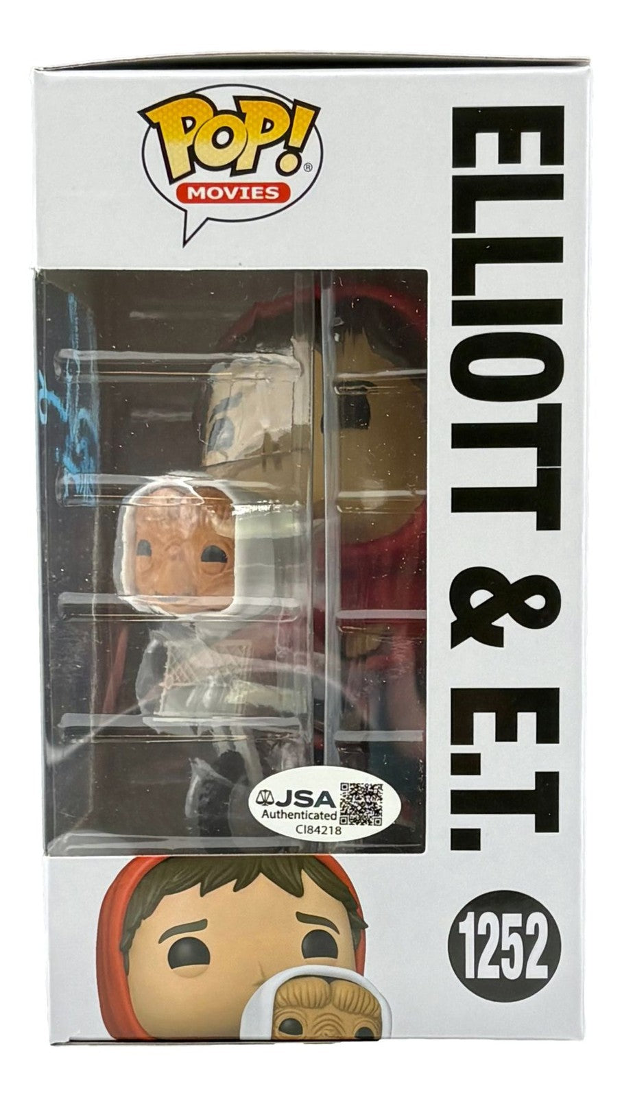 Henry Thomas Signed ET Funko Pop #1252 JSA