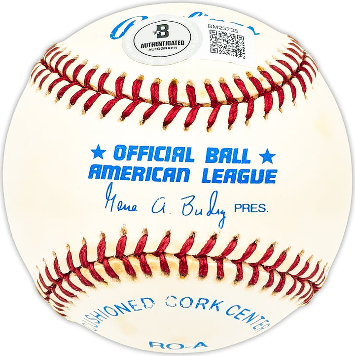 Ray Murray Signed AL Baseball Cleveland Indians, Orioles Beckett #BM25738