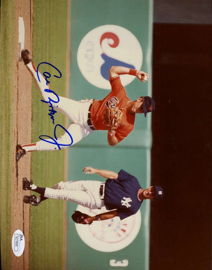 Cal Ripken Jr Jsa Cert 1/1 Original Image 8x10 Photo Authentic Autograph