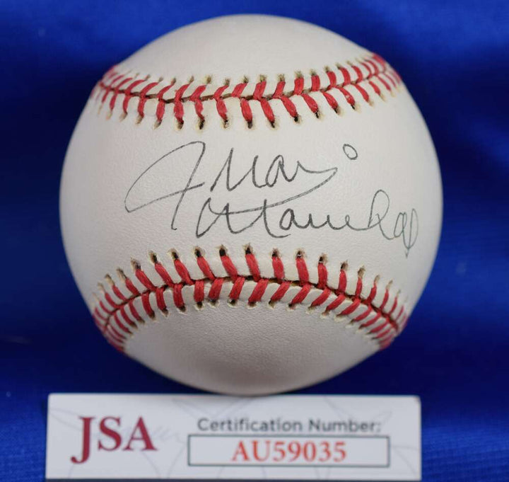 Juan Marichal JSA COA Autograph Rawlings Signed Baseball