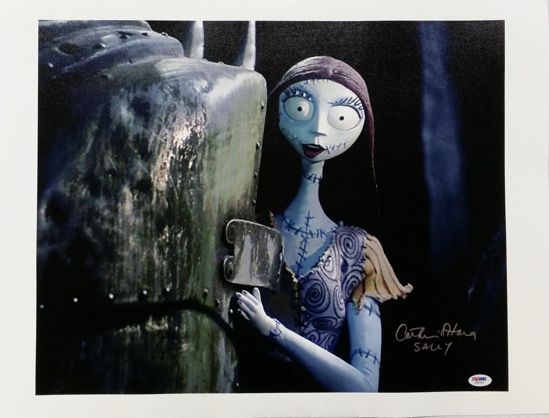 Catherine O'Hara Signed Nightmare Before Christmas 16x20 Canvas Photo PSA/DNA B