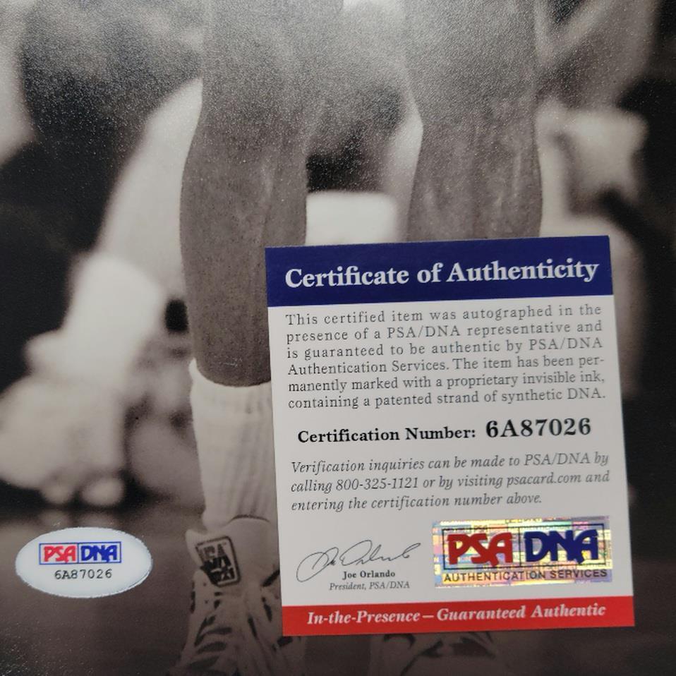 Magic Johnson signed 16x20 Photo Team USA autograph Lakers ~ PSA/DNA COA