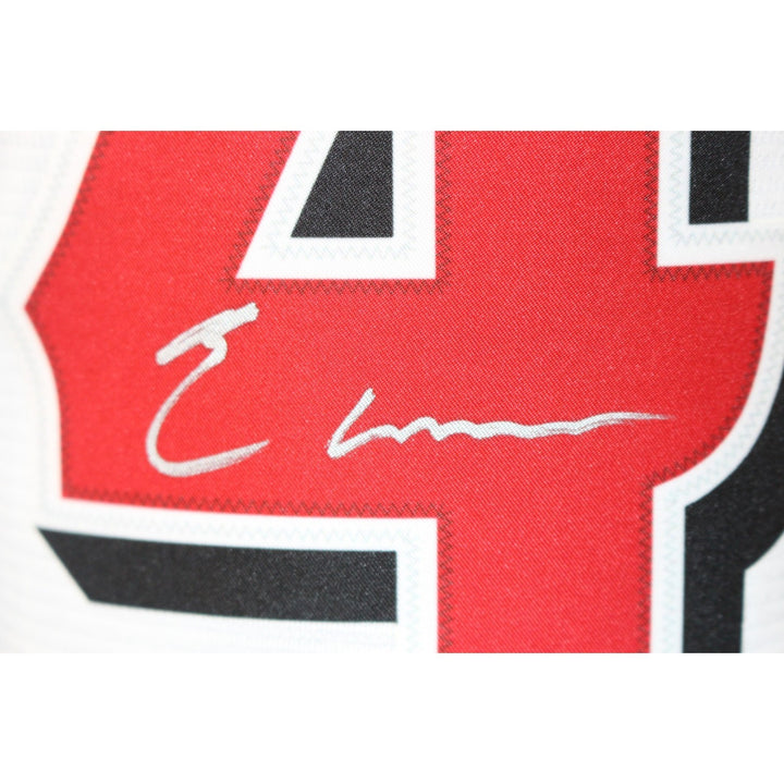 Elly De La Cruz Autographed Cincinnati Reds Nike White XL Jersey Beckett 56468