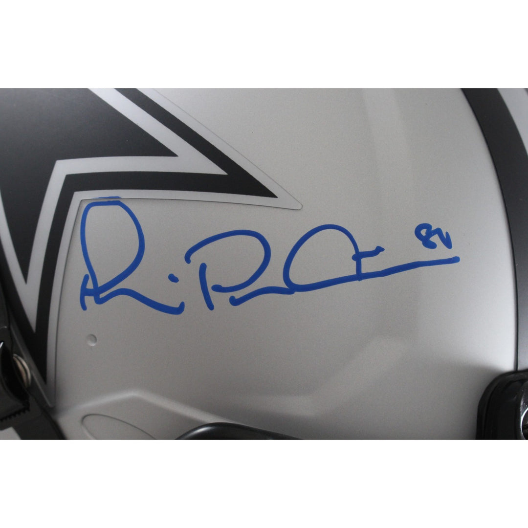 Michael Irvin Autographed Dallas Cowboys Authentic Rave Helmet Beckett 56354