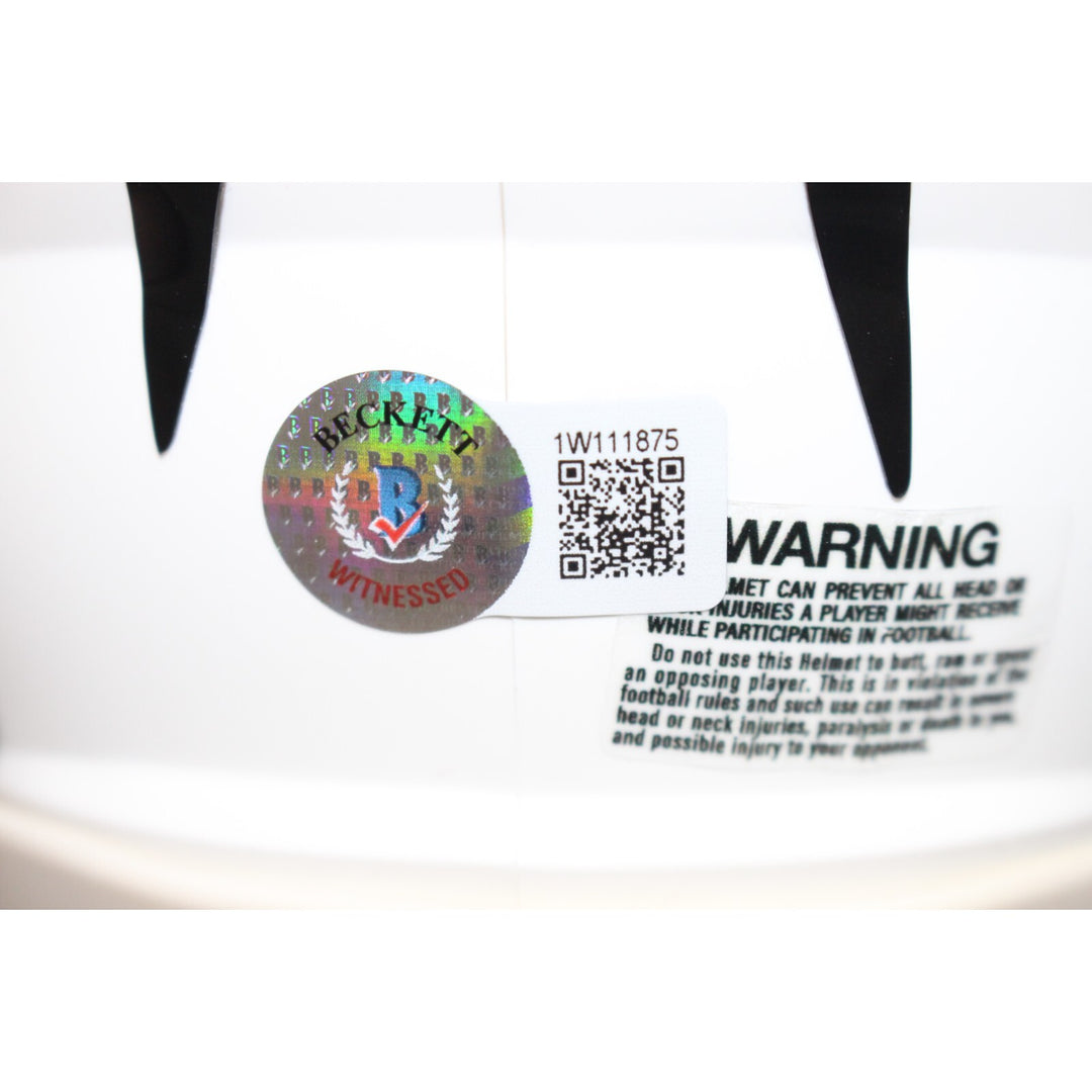 Boomer Esiason Signed Cincinnati Bengals '22 Alt Mini Helmet Beckett 43218