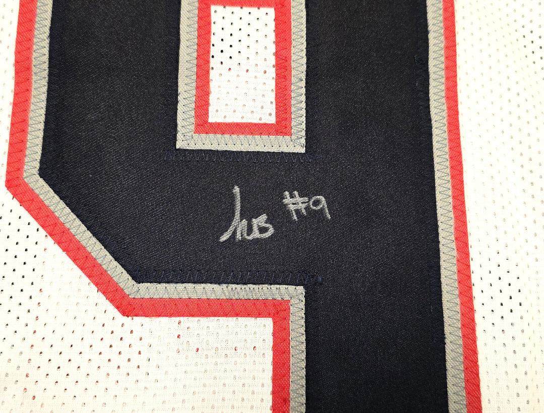 New England Patriots Kayshon Boutte Signed White Jersey Beckett Witness