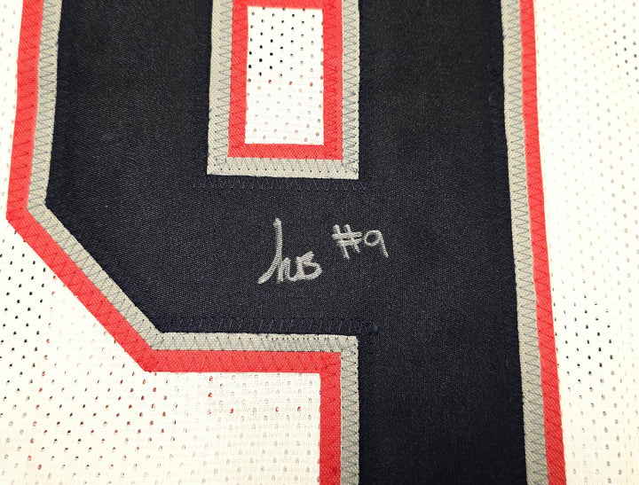 New England Patriots Kayshon Boutte Signed White Jersey Beckett Witness