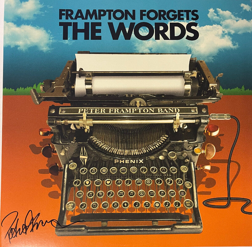 Peter Frampton signed 2021 Frampton Forgets The Words Album LP/Vinyl/Record-JSA