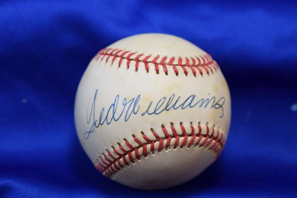 Ted Williams JSA LOA Autograph OAL American League Signed Baseball