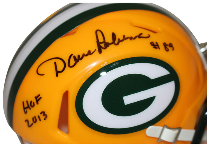 Dave Robinson Autographed Green Bay Packers Speed Mini Helmet BAS 37338
