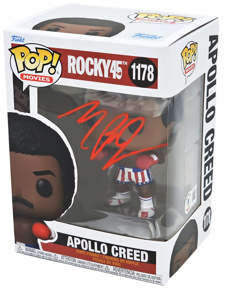 Michael B. Jordan Autographed Signed Funko Pop Vinyl Figurine Beckett Wit
