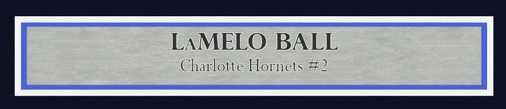 LaMelo Ball Signed Framed 16x20 Photo New Orleans Pelicans Spotlight Beckett