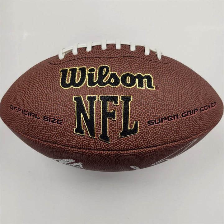 Drew Brees + Sean Payton signed NFL Replica Football Saints ~ Beckett BAS LOA