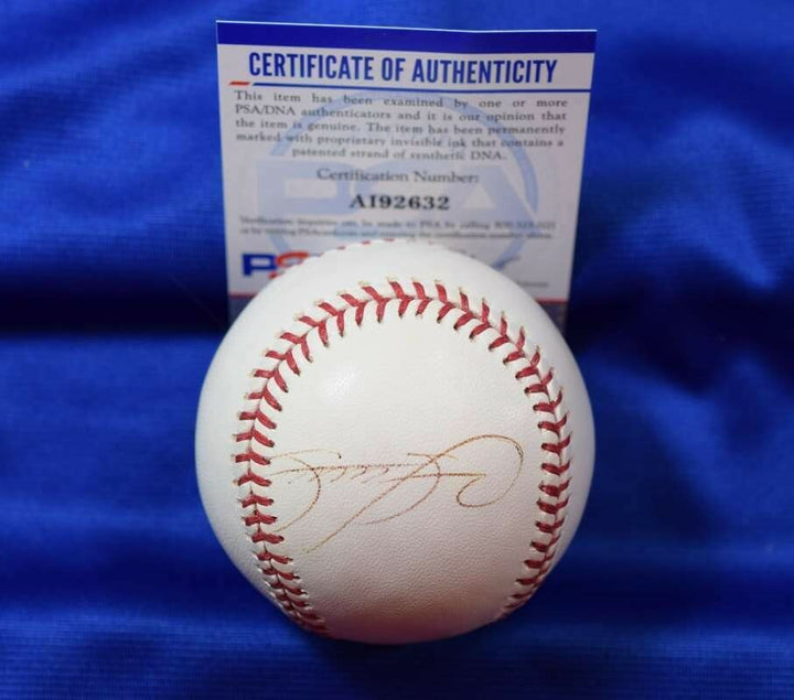 Sammy Sosa PSA DNA Coa Autograph Major League OML Hand Signed Baseball