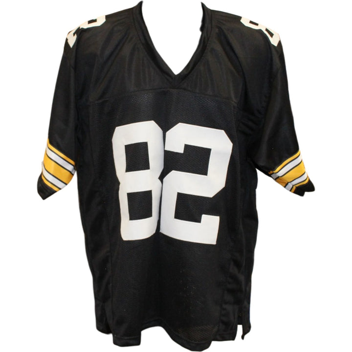 John Stallworth Autographed/Signed Pro Style Sz XL Black Jersey 57149