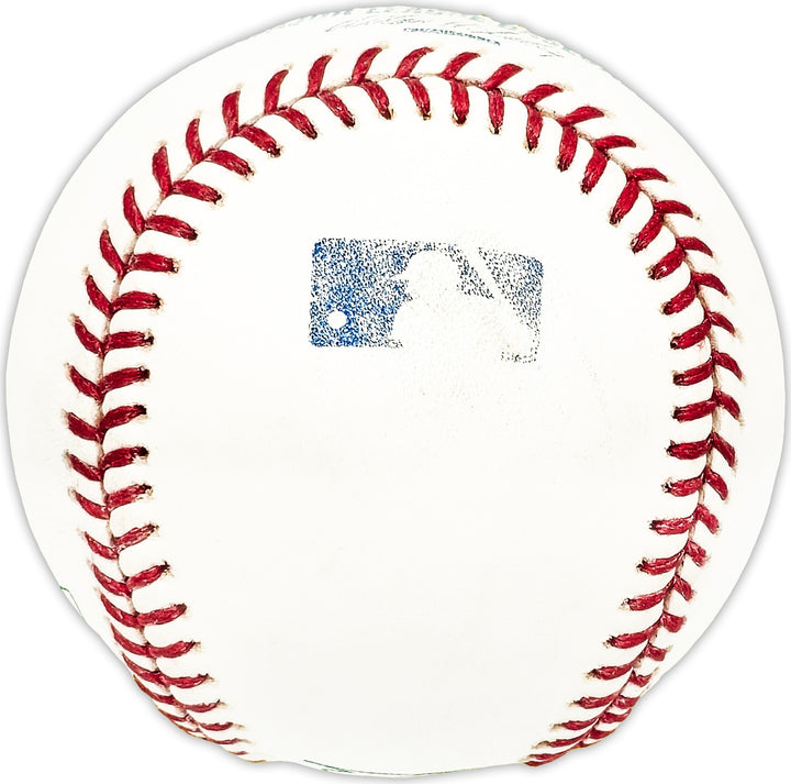 Don Grate Signed MLB Baseball Philadelphia Phillies 445'1" 8/27/56 HOF Beckett