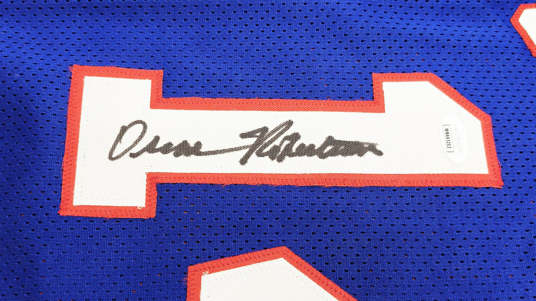 Cincinnati Royals Oscar Robertson Signed Blue Jersey JSA