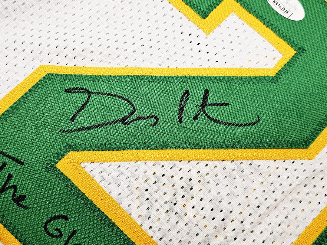 Seattle Supersonics Gary Payton Autographed Signed White Jersey "The Glove" JSA