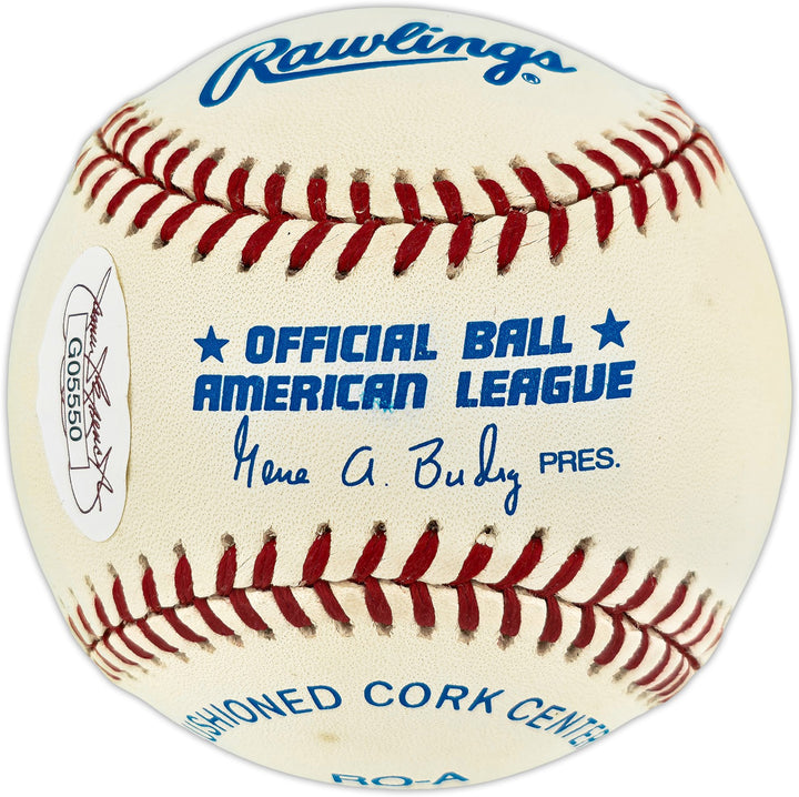 Larry Doby Signed AL Baseball Cleveland Indians "HOF 98" JSA #G05550