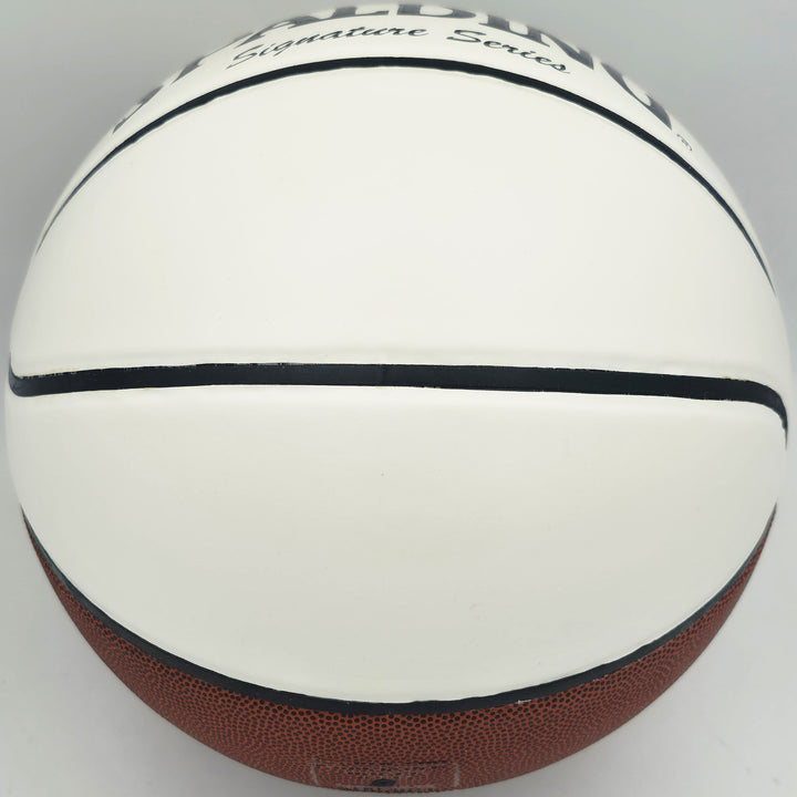 Jack Sikma & Fred Brown Auto Spalding Sig Series Basketball Supersonics Logo MCS