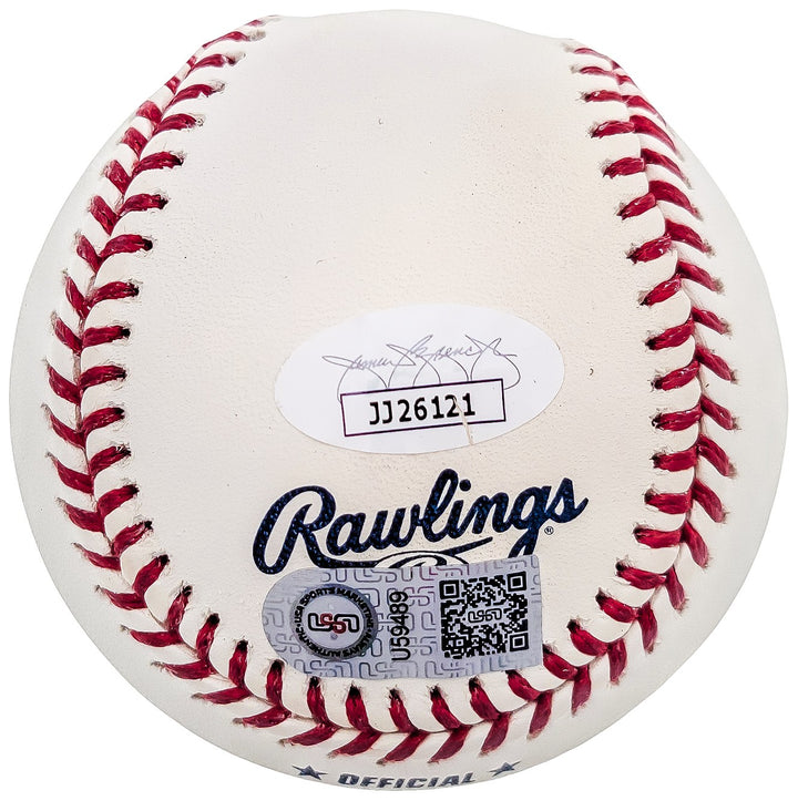 Fernando Tatis Jr Auto MLB 2018 All Star Futures Game Logo Baseball Viva RD JSA