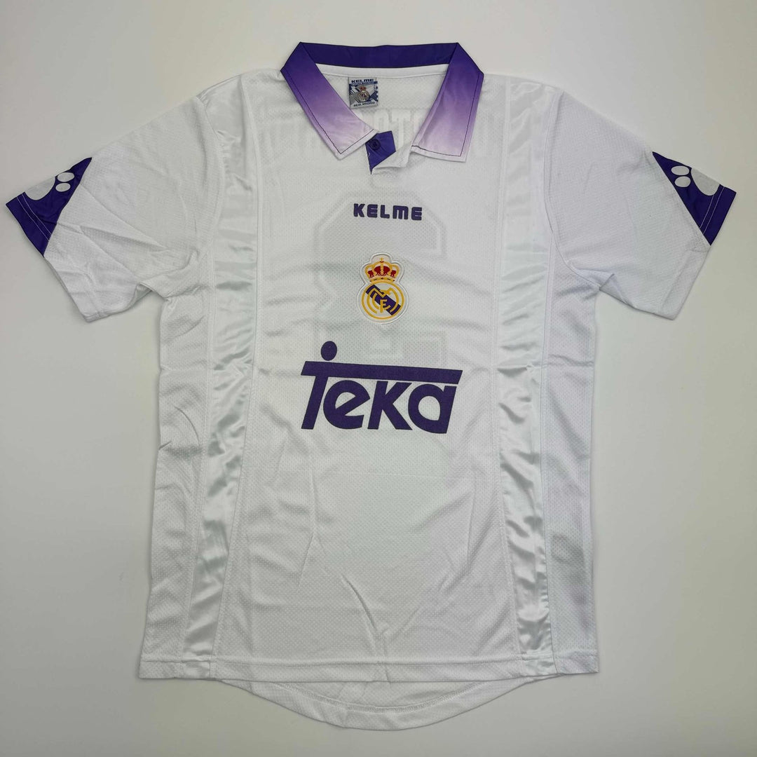 Autographed/Signed Roberto Carlos Real Madrid White Jersey Beckett COA