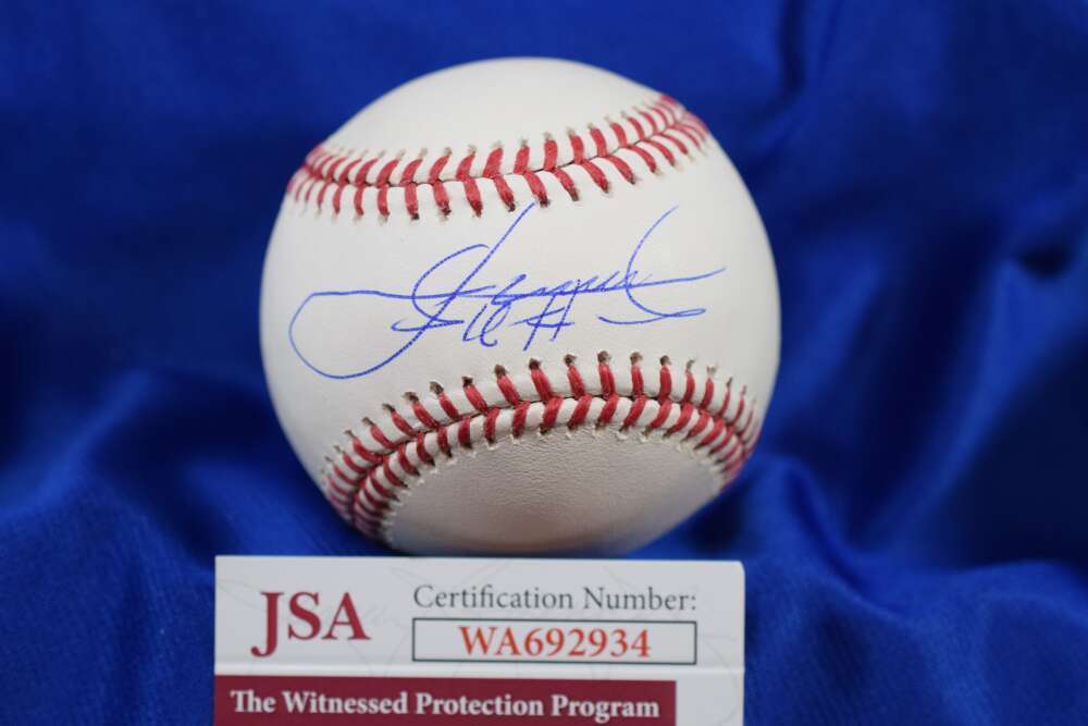 Sammy Sosa JSA Coa Autographed Major League Signed Baseball