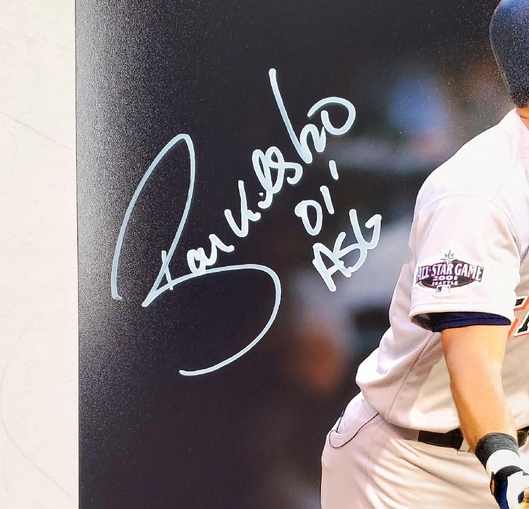 Ryan Klesko signed "01 ASG" 11x14 photo Padres ~ BAS Beckett Witness Holo