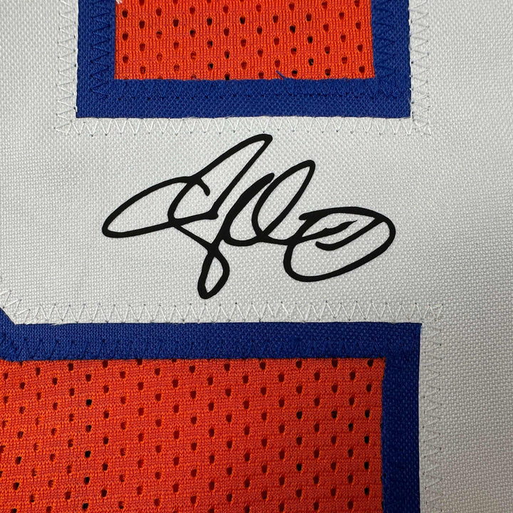 Facsimile Autographed Adam Sandler Bobby Boucher Orange Reprint Jersey Men's XL
