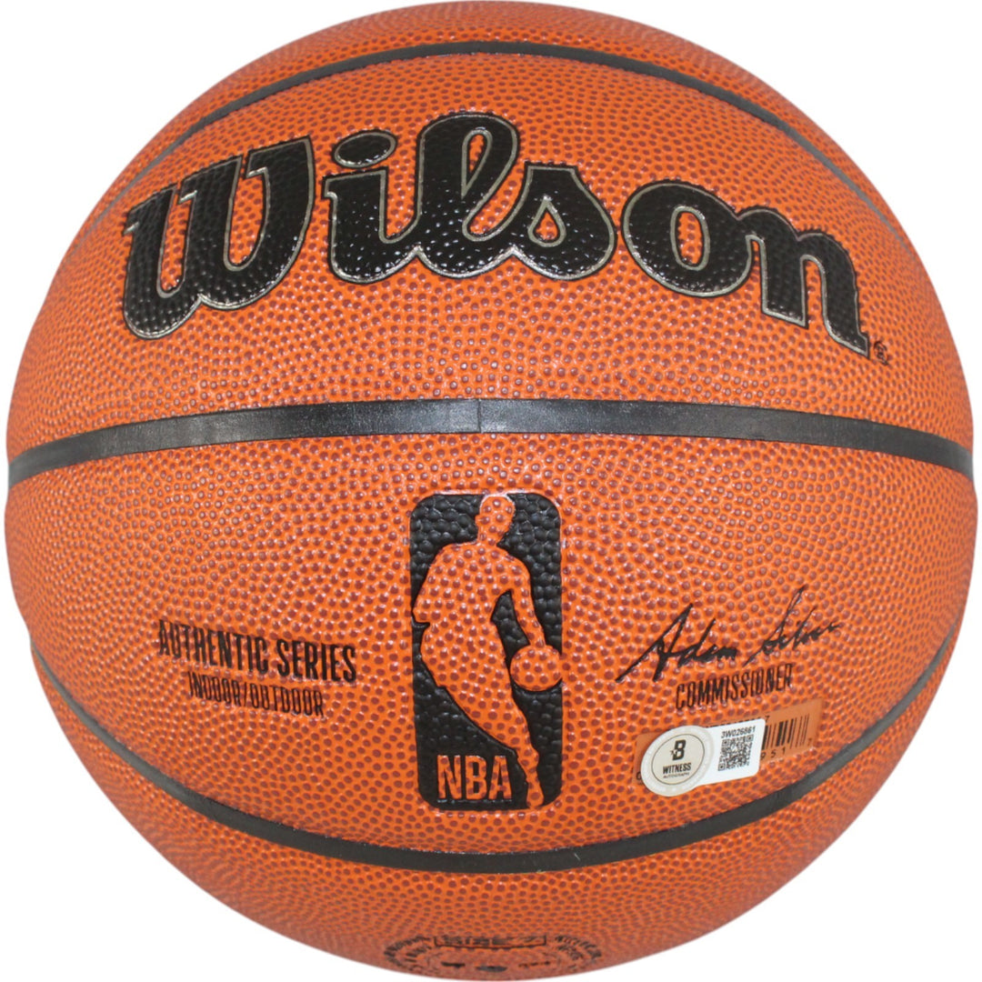 Kevin Garnett Autographed Boston Celtics Wilson Basketball Big Tic Beckett 50873