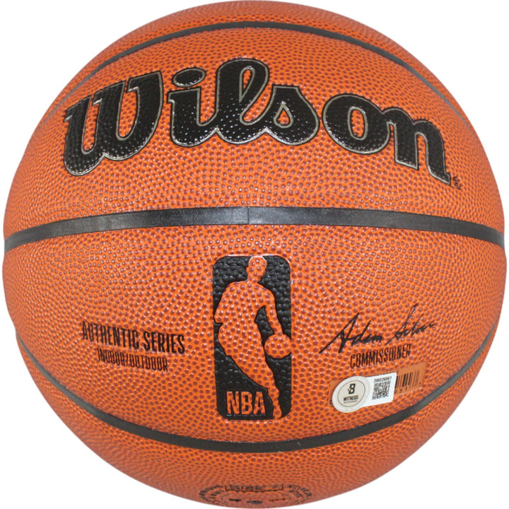 Kevin Garnett Autographed Boston Celtics Wilson Basketball Big Tic Beckett 50873