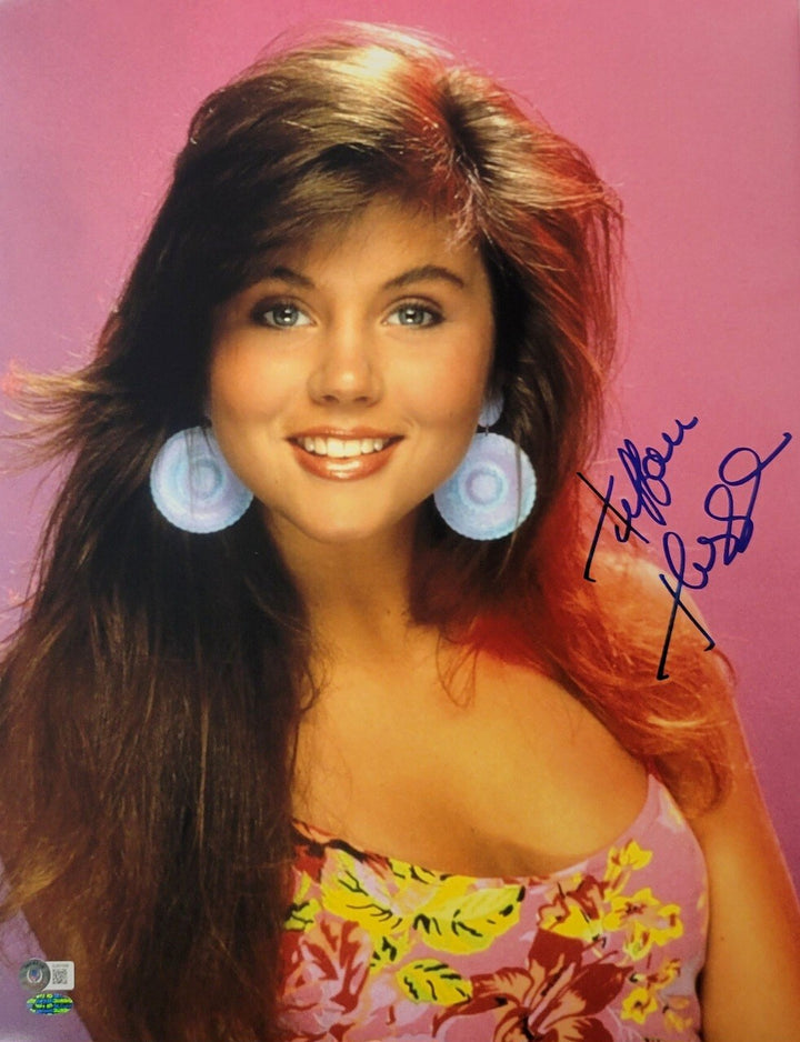 Tiffani Thiessen signed 16x20 Photo #2 Saved by the Bell auto ~ Beckett BAS