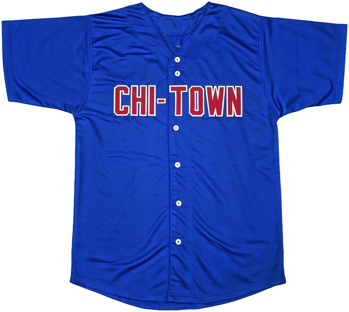 Chicago Cubs Michael Busch Signed Blue Jersey Beckett BAS