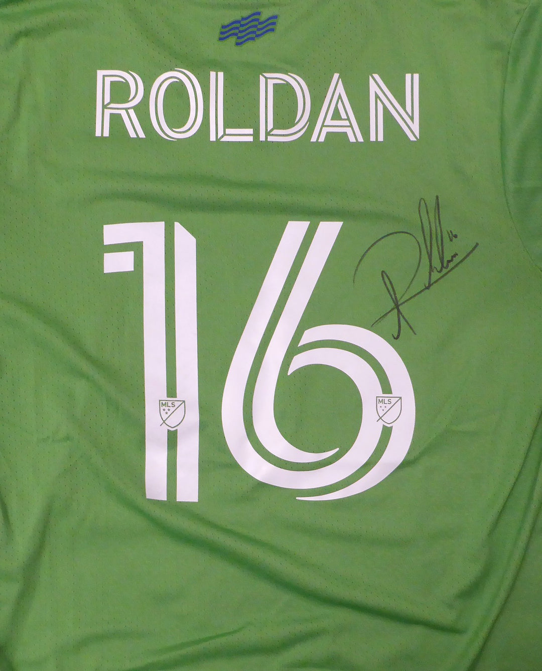 Seattle Sounders Alex Roldan Signed 2023 Season Match Used Adidas Green Jersey
