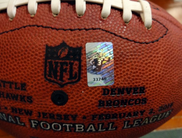 Russell Wilson Signed Limited Edition SB Leather Football Seahawks RW Holo