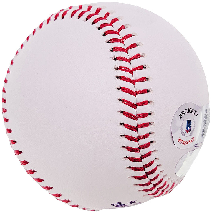 Walker Buehler Signed Official 2021 All Star Game Logo Baseball Dodgers Beckett