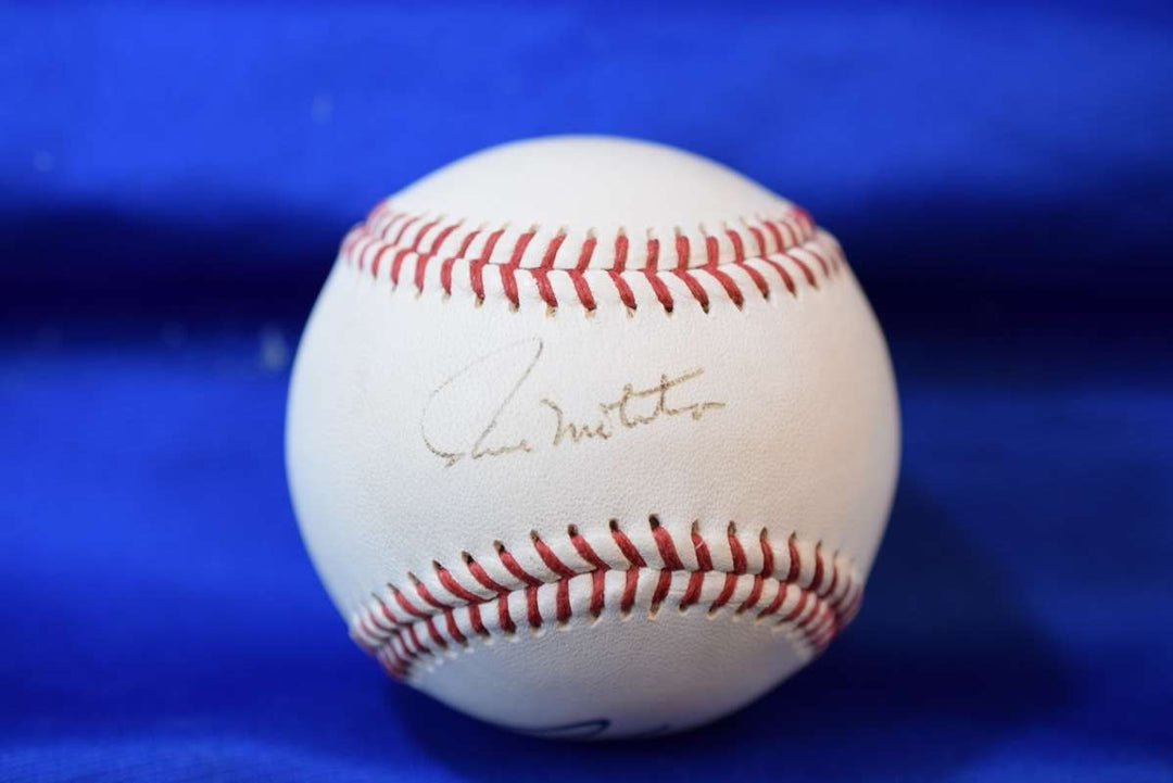 Paul Molitor Beckett BAS COA Autograph  League Signed Baseball