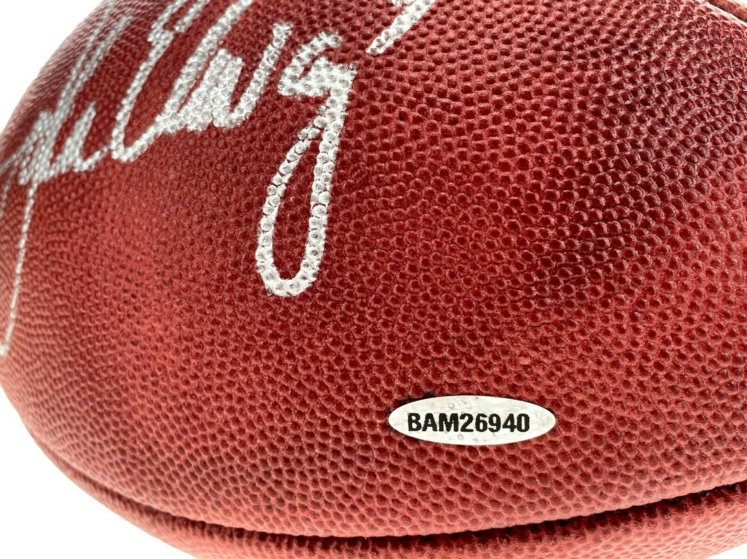 John Elway Autographed Duke Official NFL Football Denver Broncos UDA COA Signed