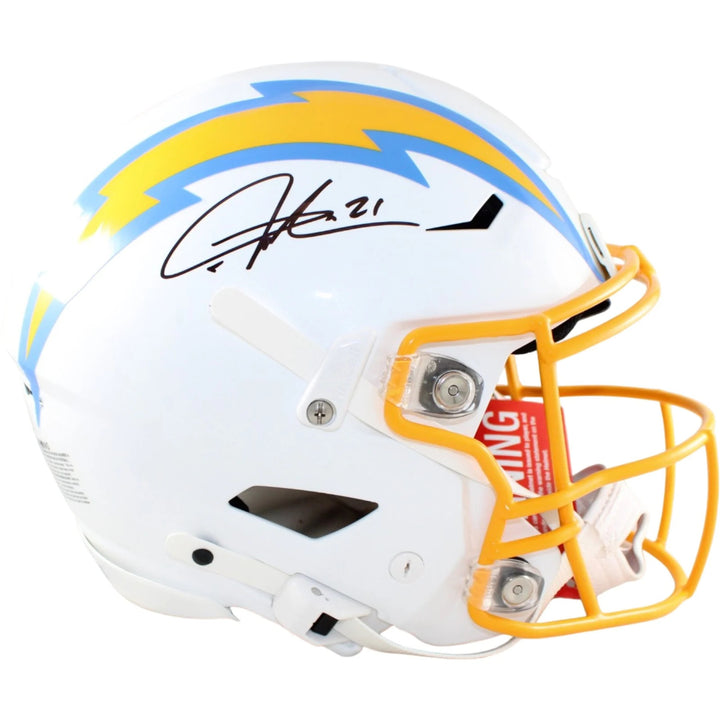 LaDainian Tomlinson Signed Los Angeles Chargers SpeedFlex Helmet Beckett W 58491