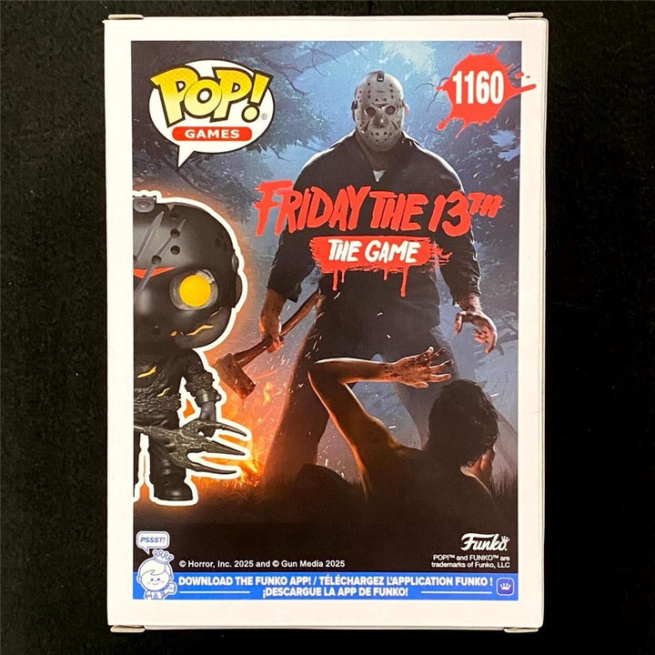 Kane Hodder & Tom Savini signed Jason Friday 13th Funko Pop! #1160 autograph JSA