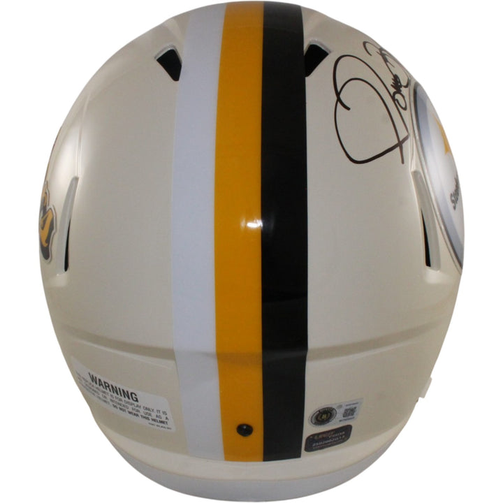Jerome Bettis Autoographed Pittsburgh Steelers F/S Retro Helmet Beckett W 57529