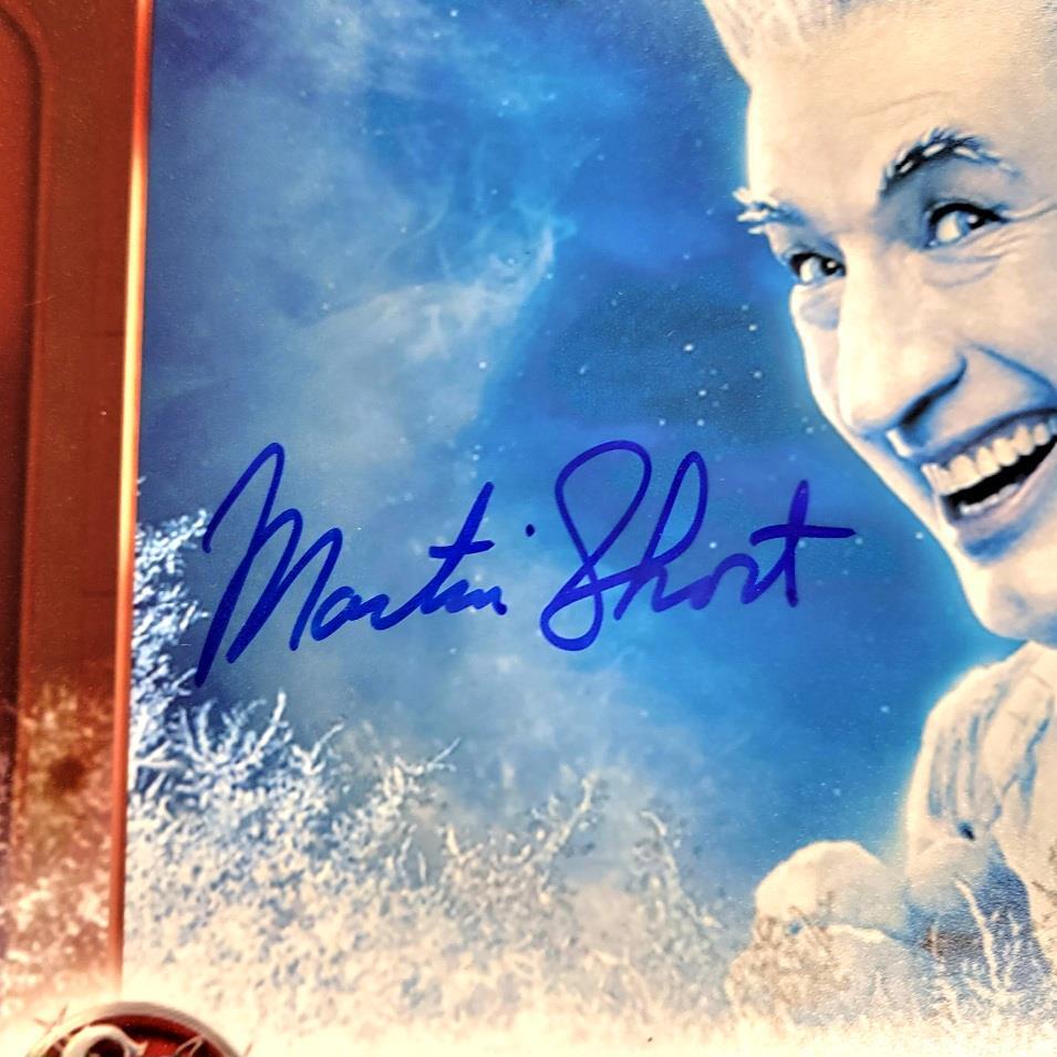 Tim Allen + Martin Short dual signed Santa Clause 8x10 photo autograph ~ BAS COA