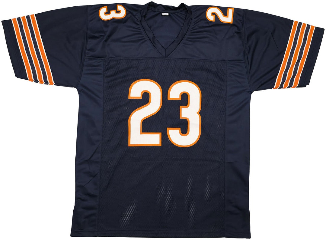 Chicago Bears Devin Hester Autographed Signed Blue Jersey Beckett BAS QR