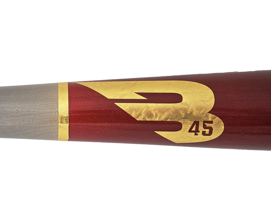 Elly De La Cruz Auto Red B45 Player Model Bat Reds 1st MLB HR 6/7/23 Beckett Wit