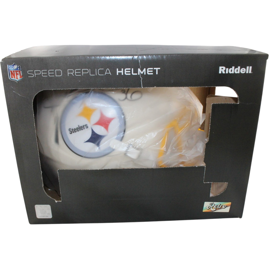 Jerome Bettis Autoographed Pittsburgh Steelers F/S Retro Helmet Beckett W 57529