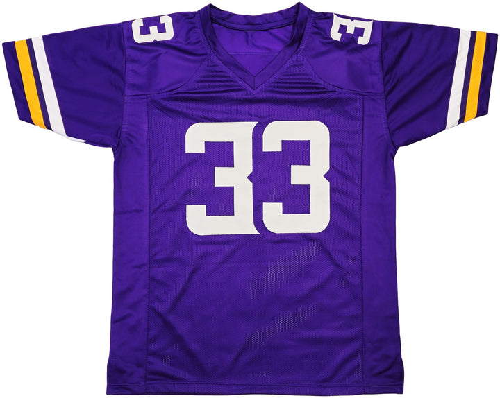 Minnesota Vikings Aaron Jones Signed Purple Jersey Beckett Witness