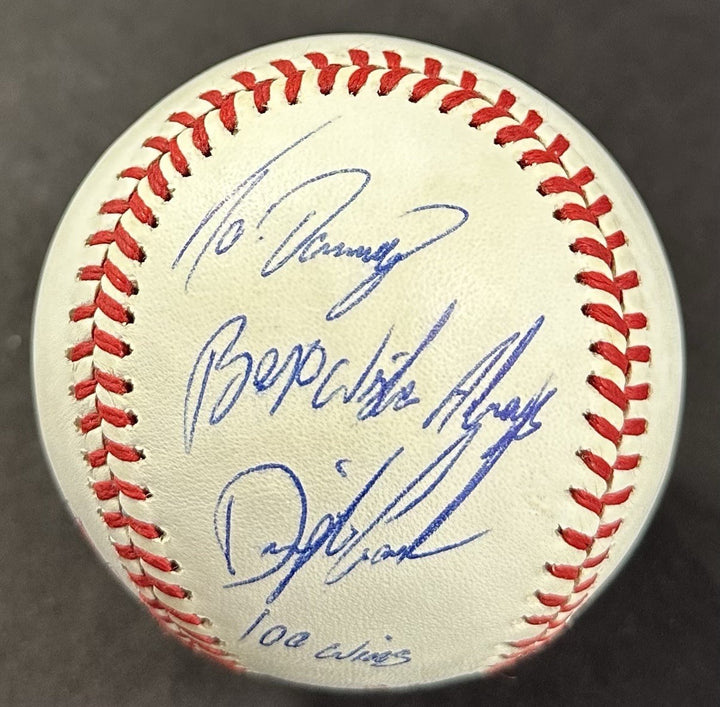 Dwight Gooden Signed 1989 All Star Game Baseball Mets To Danny 100 Wins Auto COA