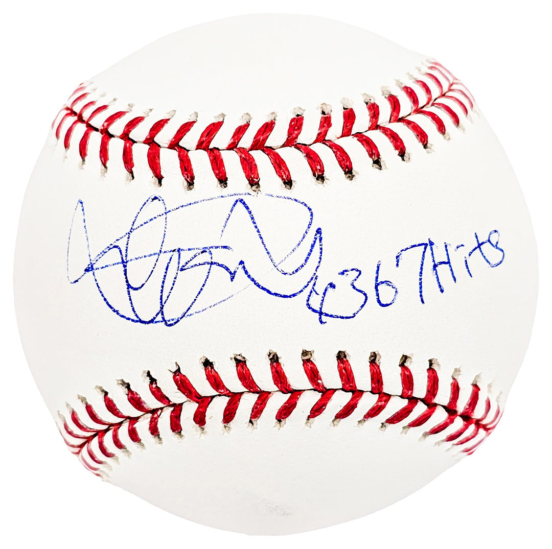Ichiro Suzuki Signed MLB Baseball Seattle Mariners "4367 Hits" IS Holo