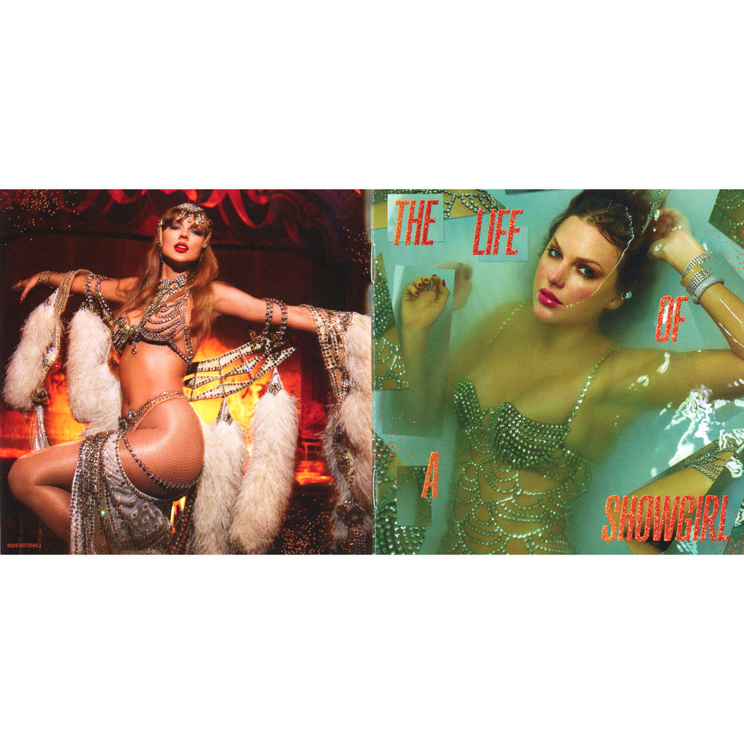 LONG SIGNATURE Taylor Swift Signed The Life Of A Showgirl CD JSA COA Autograph C