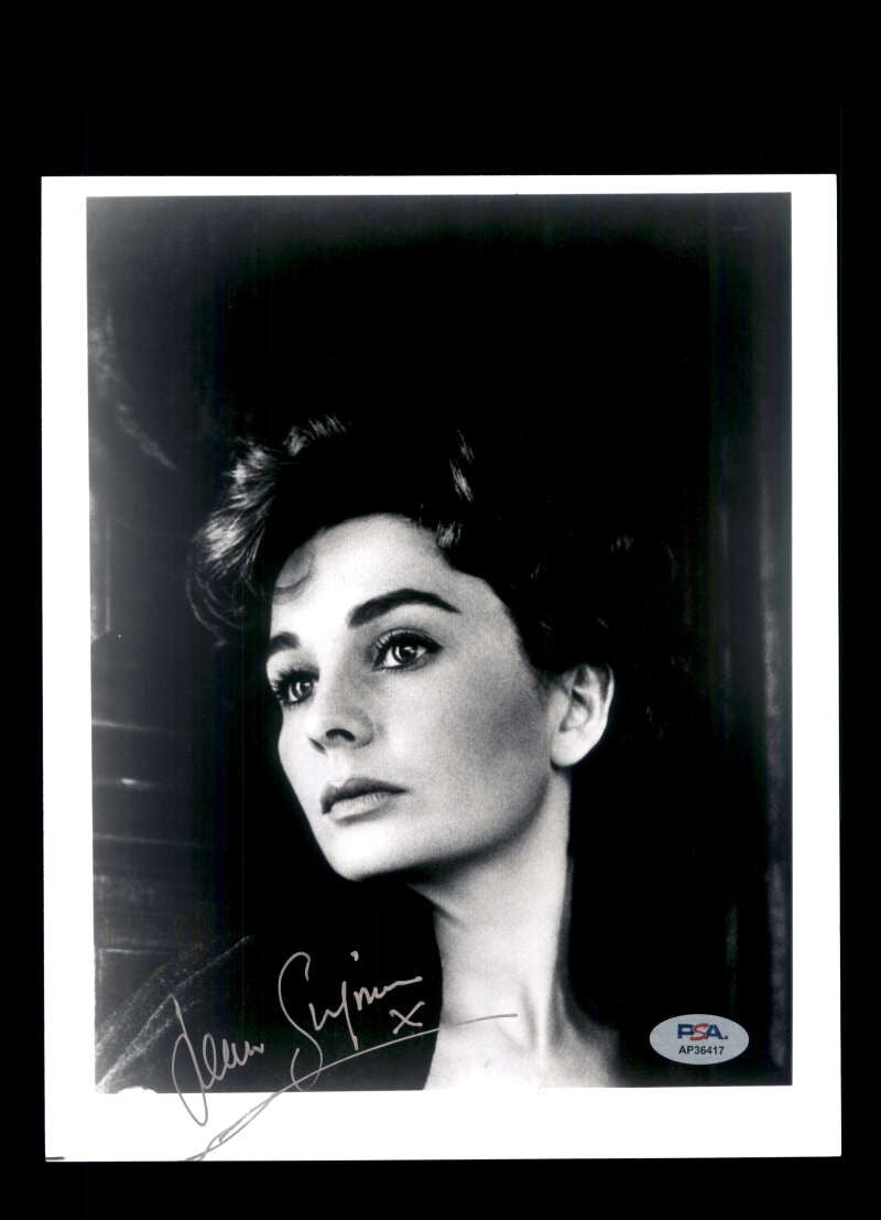 Jean Simmons PSA DNA Coa Signed 8x10 Photo Autograph